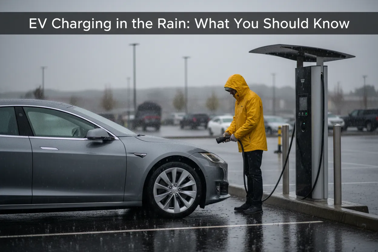 Ev charging in the rain :what You should know